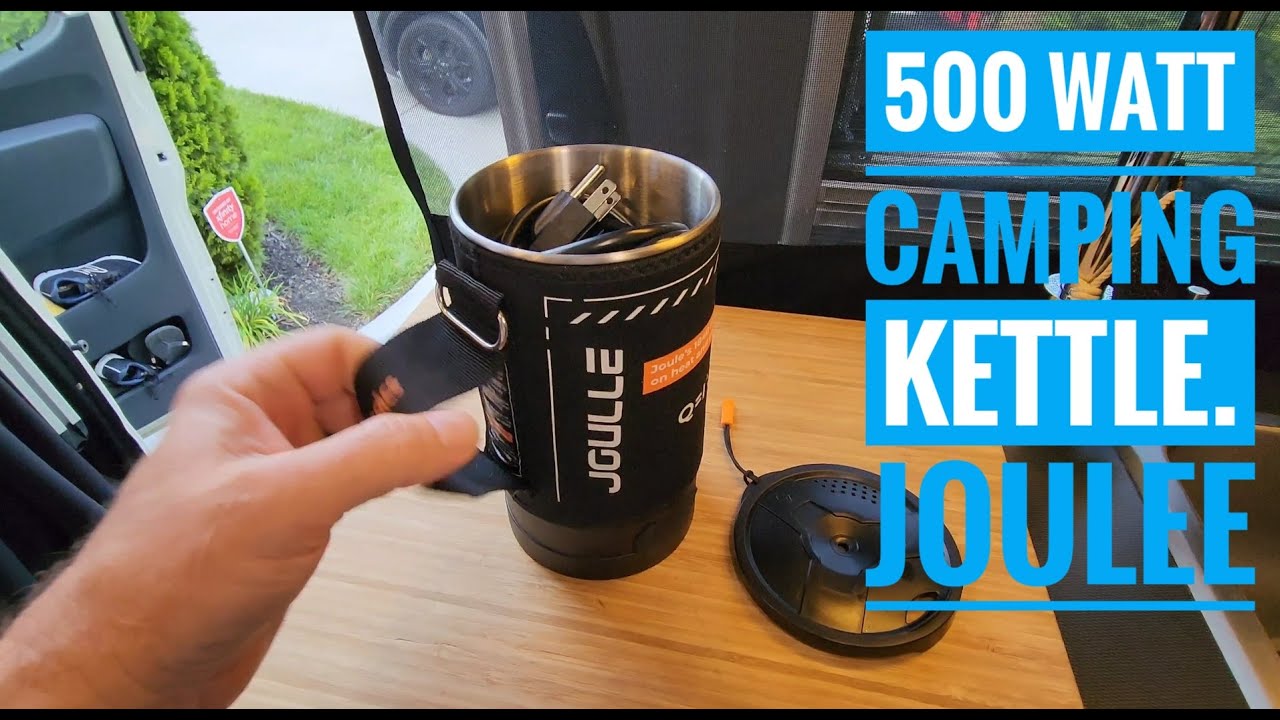 Camping Cooking Option:Portable Electric Kettle - JOULLE