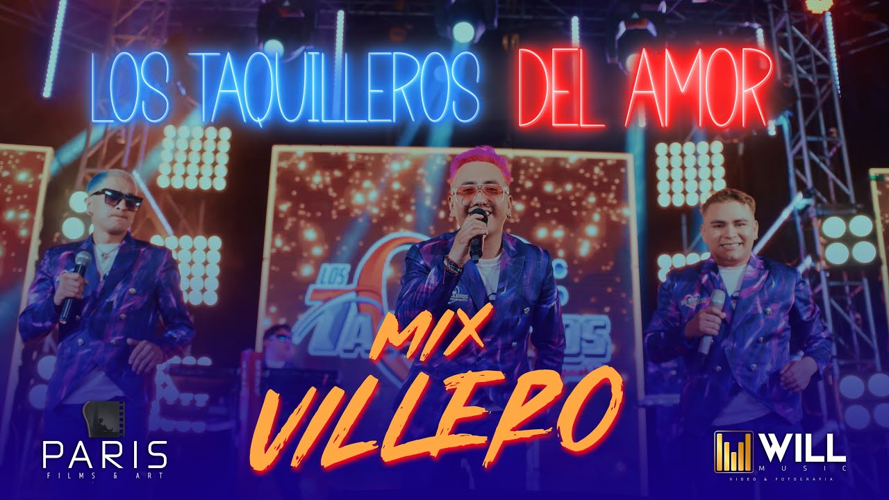Los Taquilleros del Amor - Mix Villero (Video Oficial)