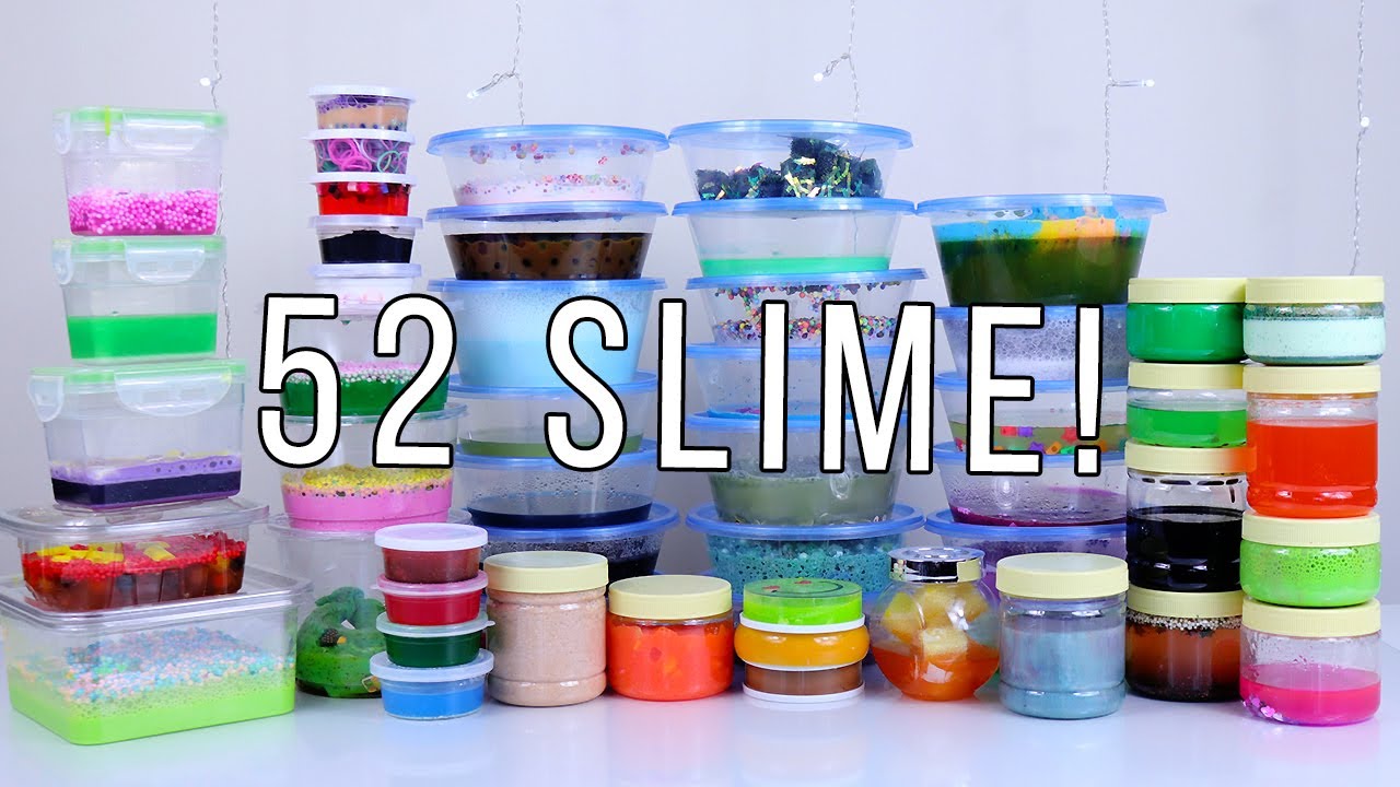 MOJA KOLEKCJA SLIME 2019! Stare zepsute slime