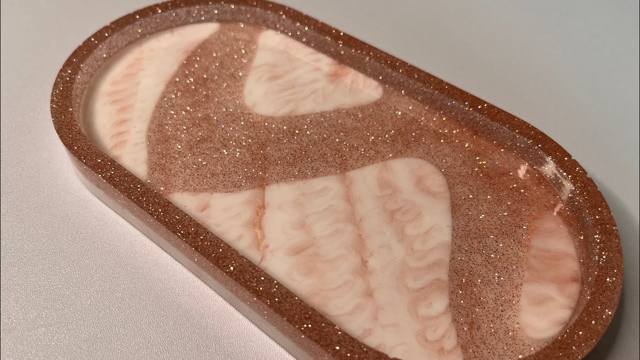Resin Swirl Trinket Tray - Full Tutorial