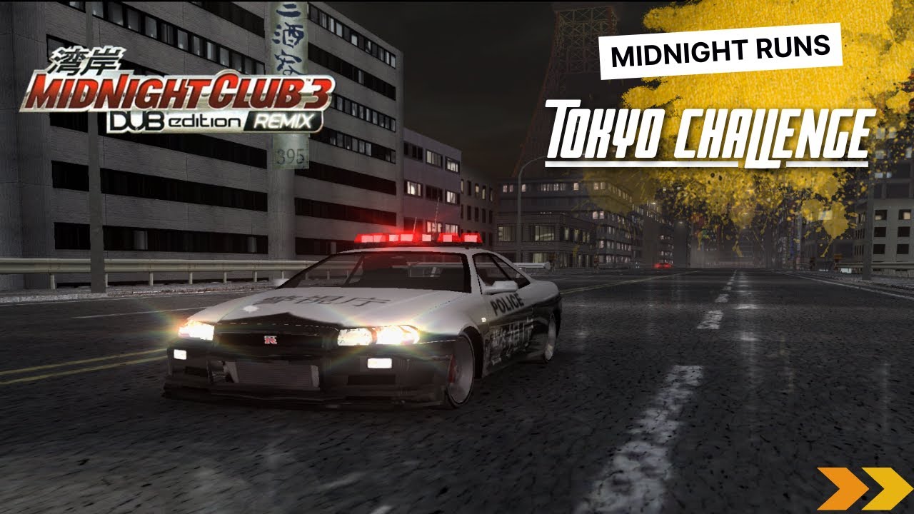 Midnight Runs | TOKYO CHALLENGE 100% | Midnight Club 3 DUB Edition Remix