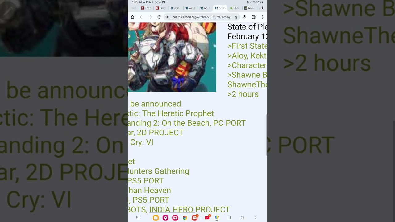 Playstation state of play leak
