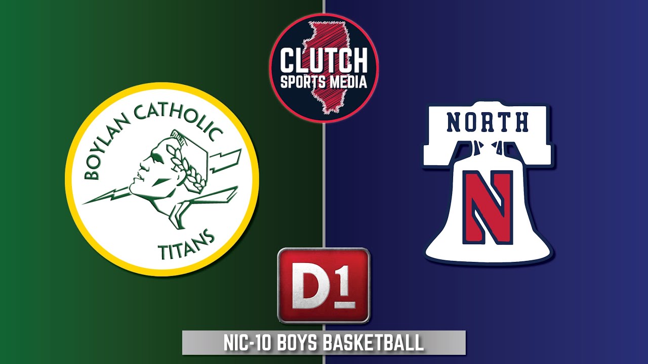 Boylan Titans vs Belvidere North Blue Thunder - NIC-10 Boys Basketball