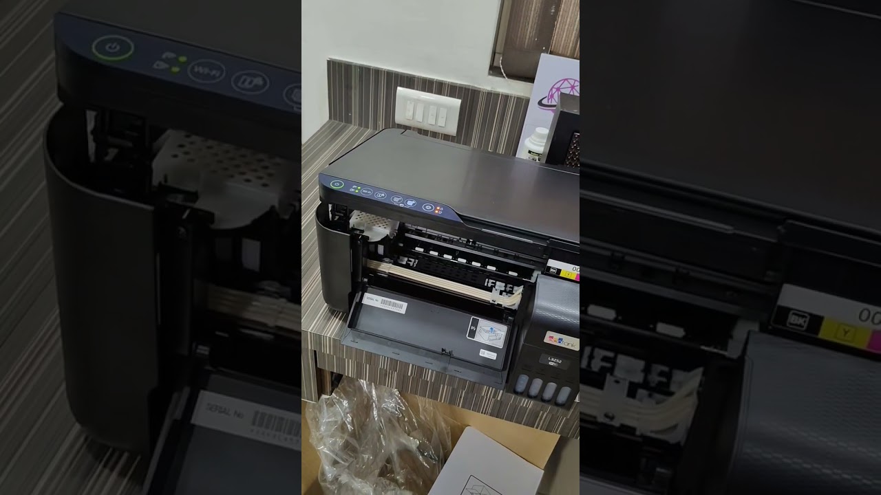 L3252 Epson printer All light blinking issue #epsonprinter #printer #epson #print