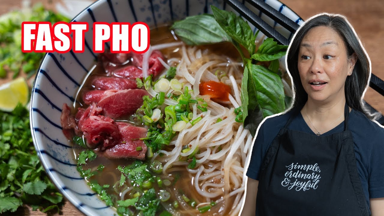 Super Fast Pho - Restaurant Flavours at Home