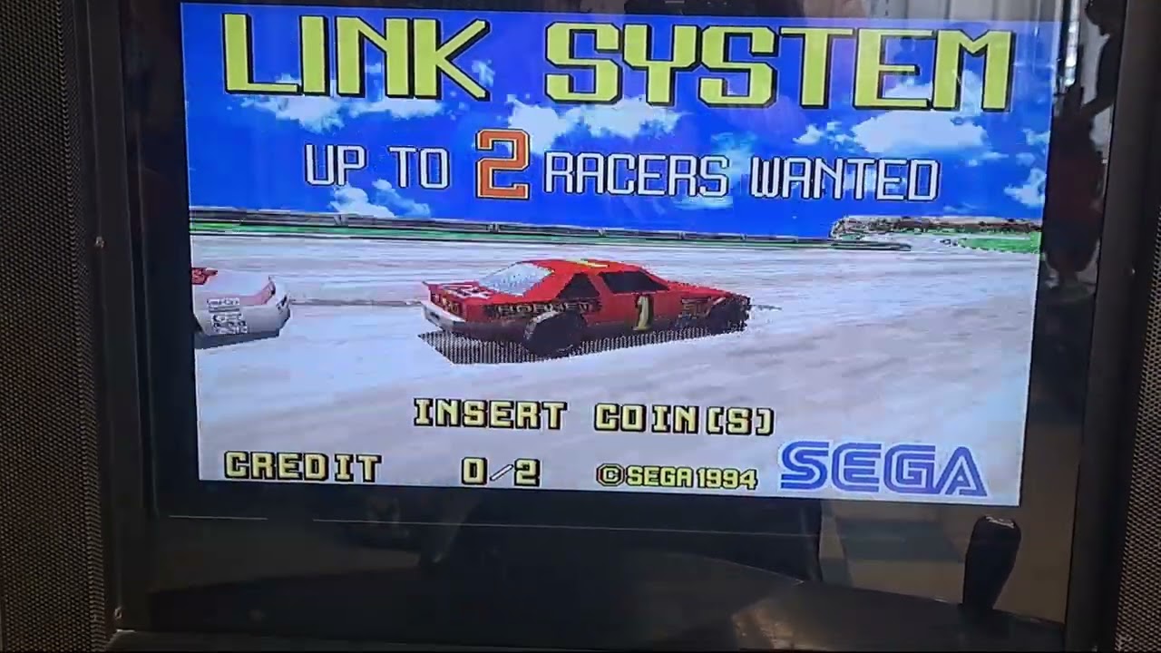 Daytona USA: Attract Mode (Number 1) (Real Arcade Hardware) (Funarama) (7/3/2024)