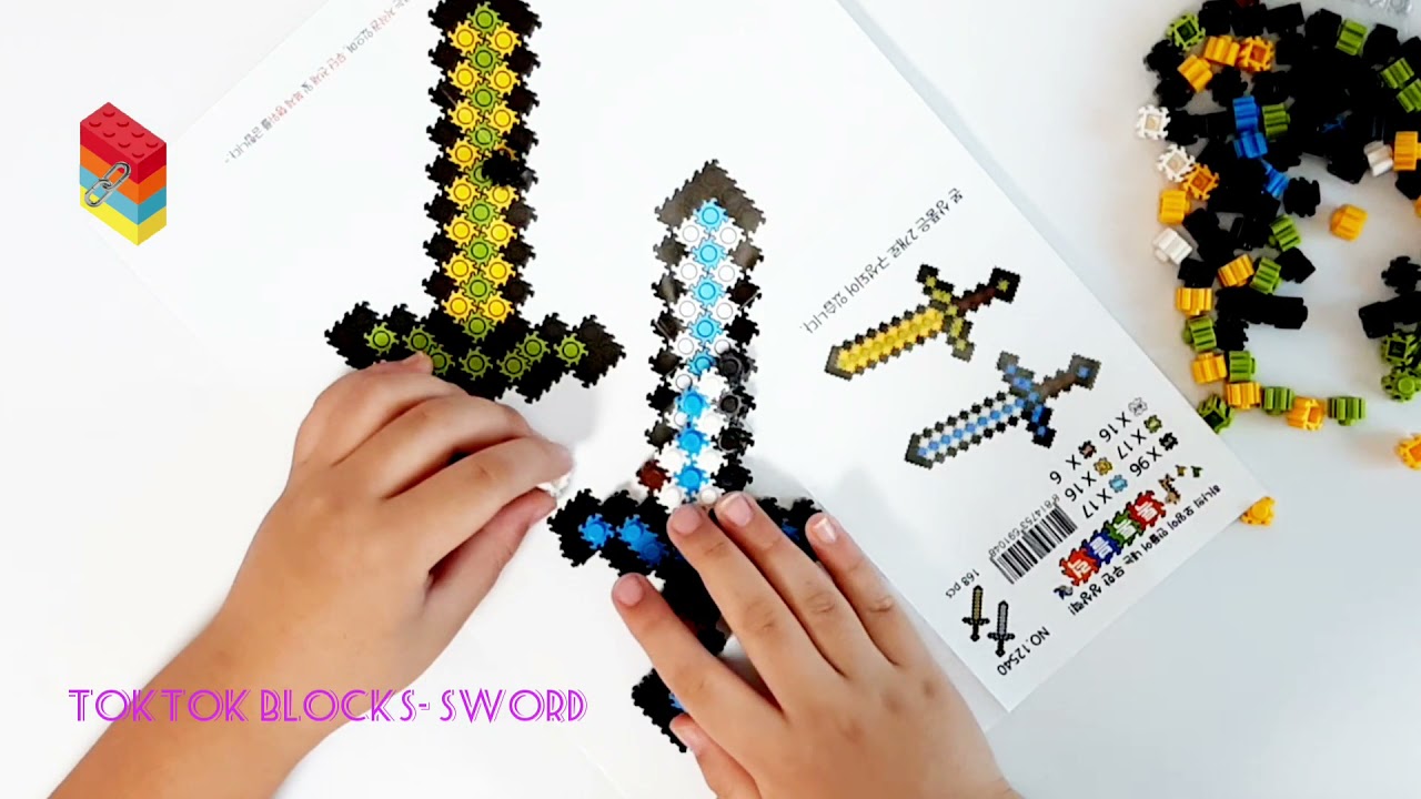 Unboxing Toys| Toktok Blocks-Sword No. 12540 @GunheeOrigami | 톡톡블럭