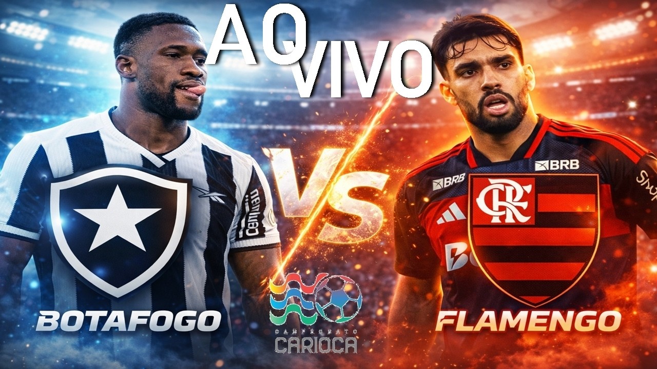 🔴⚫ AO VIVO: Botafogo x Flamengo | CLÁSSICO PEGANDO FOGO 🔥