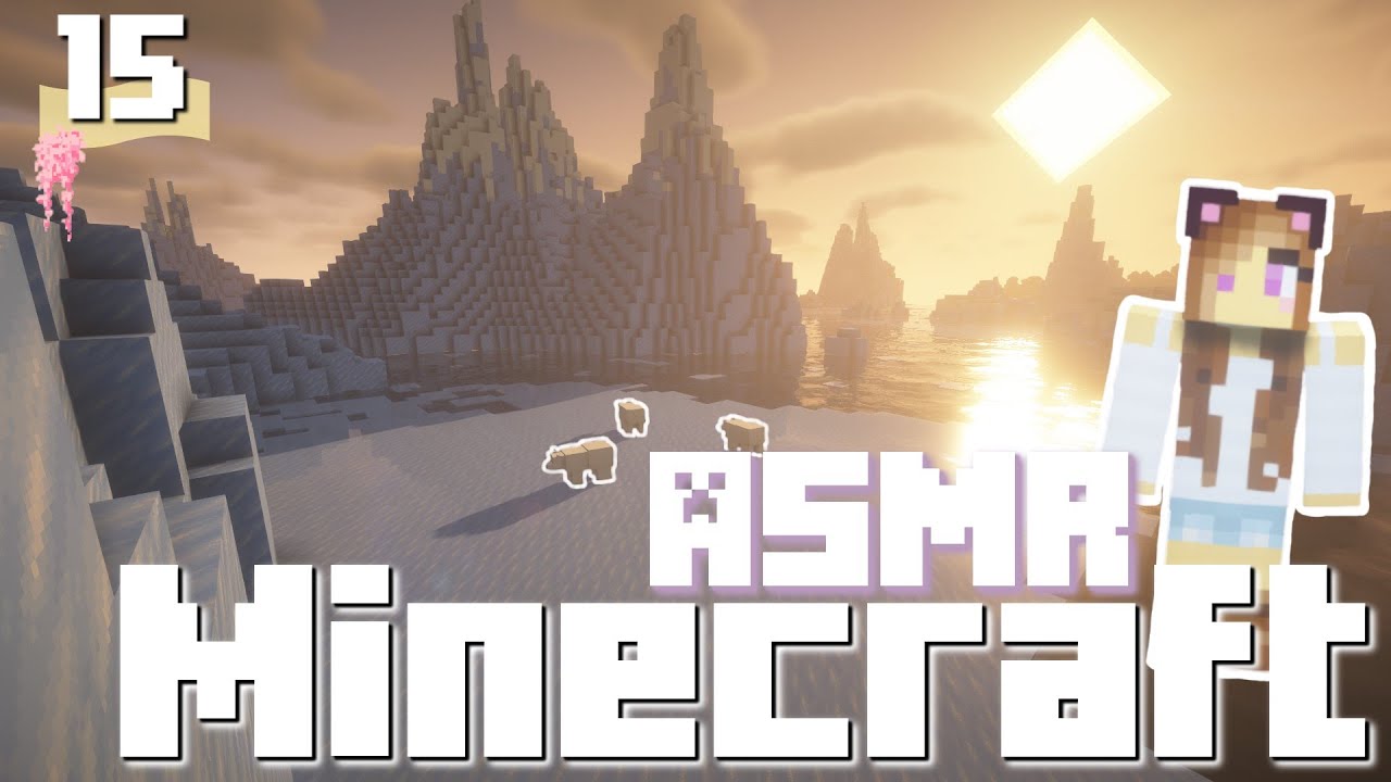 ASMR FR ⚔️ Courage ! Je ne me laisse pas démoraliser ! - Minecraft S2 Ep 15