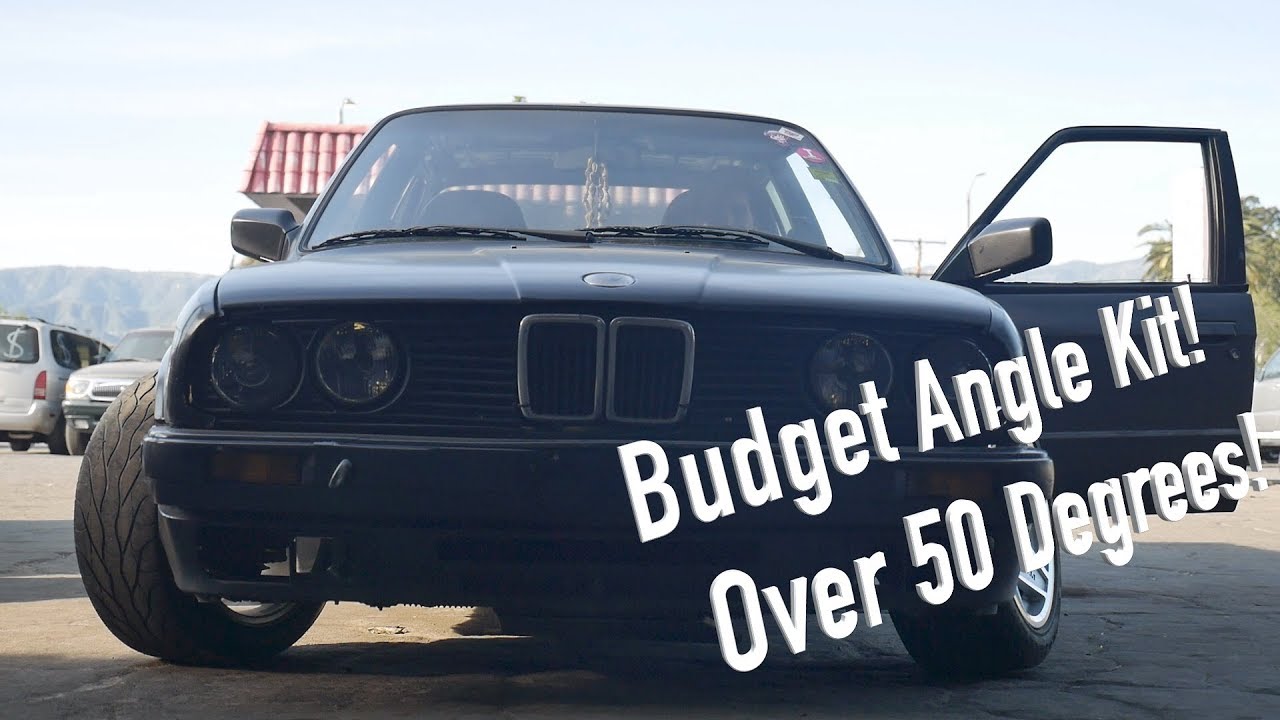 BMW E30: Budget Angle Kit Install!