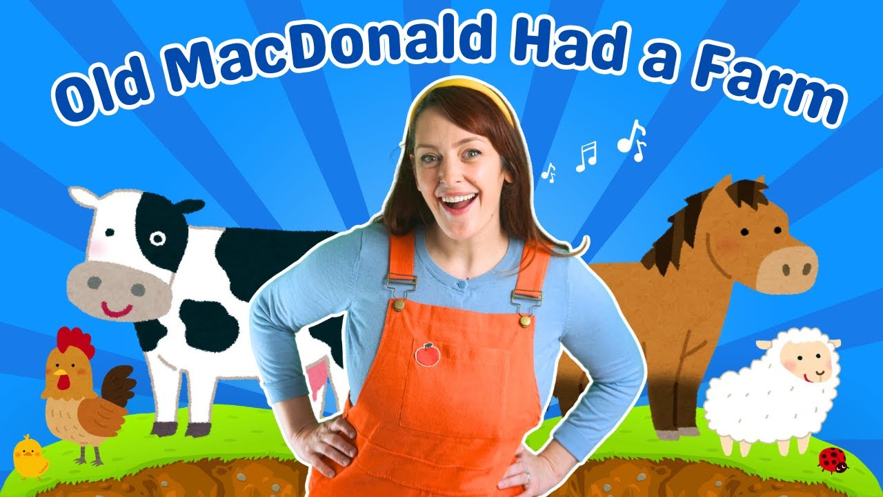 Old MacDonald Had A Farm | Kids Songs & Nursery Rhymes