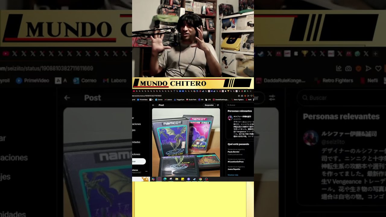 (Vertical) Mundo matero express 2 con  @JuegosCutui  - Novedades de homebrews y noticias abril 2025