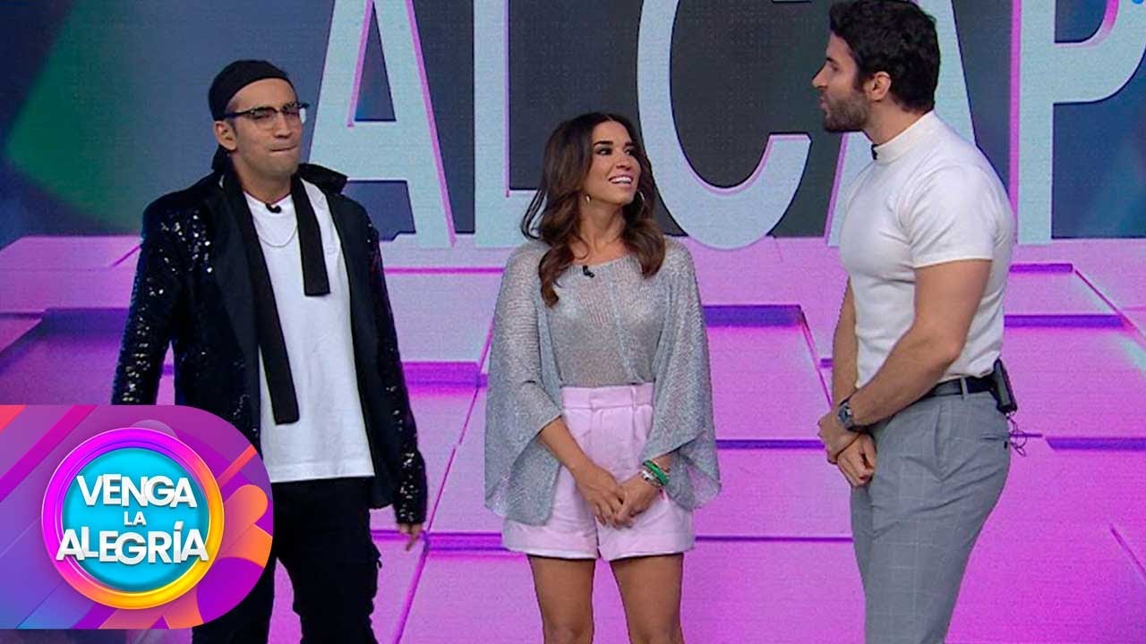 Kike Mayagoitia llegó a retar este martes en la pista de Gánale al Capi. | Venga La Alegría