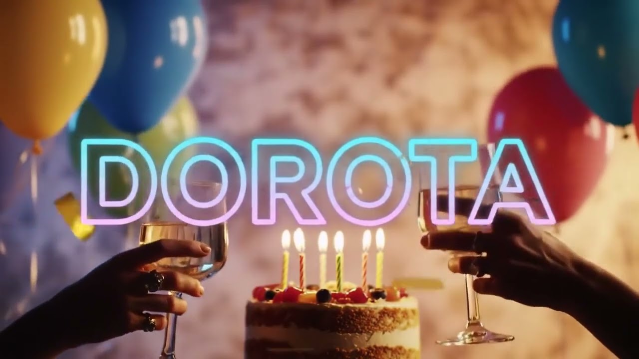 Dorota – Ta Piosenka Jest Tylko Dla Ciebie! Wyjątkowy Prezent Urodzinowy 🎶
