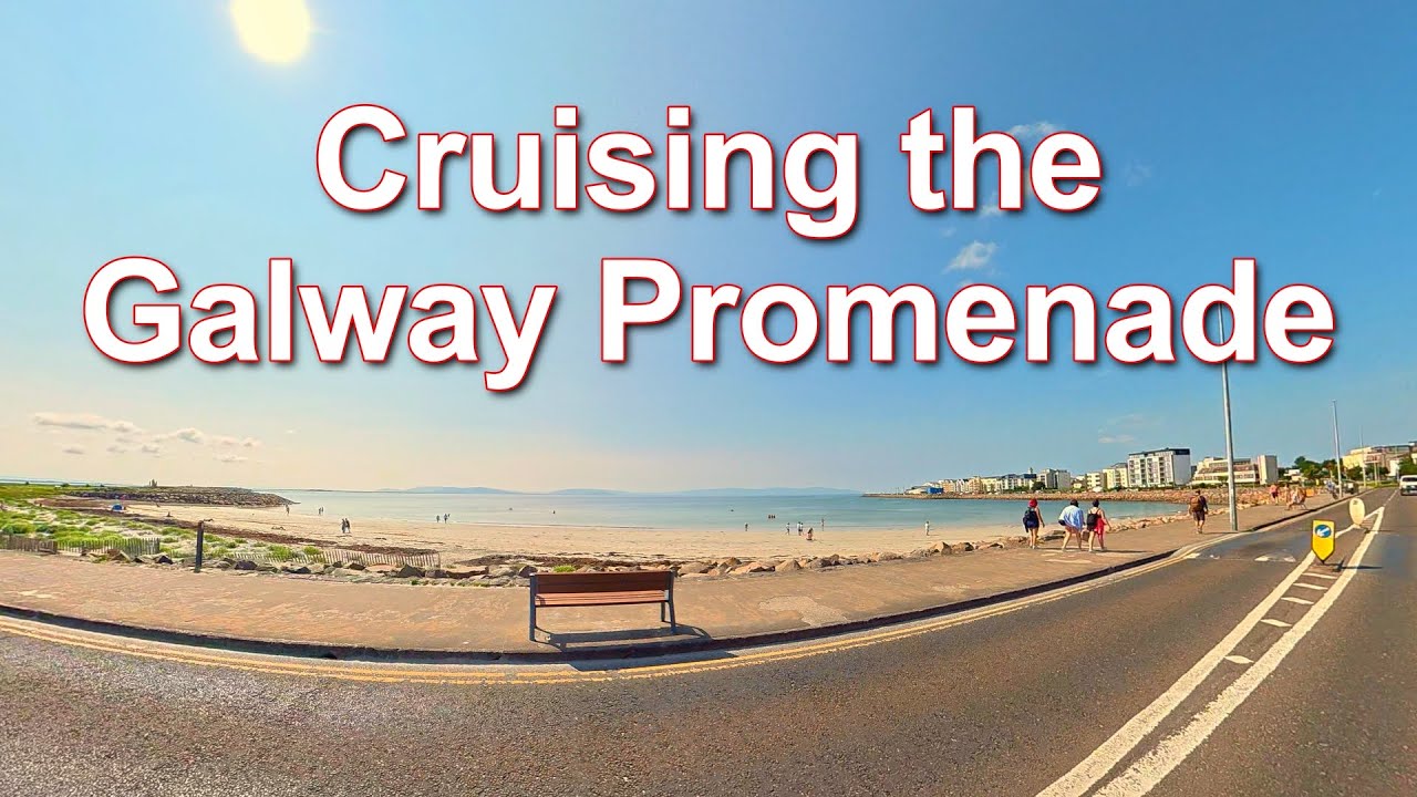 Cruising the Galway Salthill Promenade with the DJI OSMO 360 in Ultrawide Mode - 15th August 2025