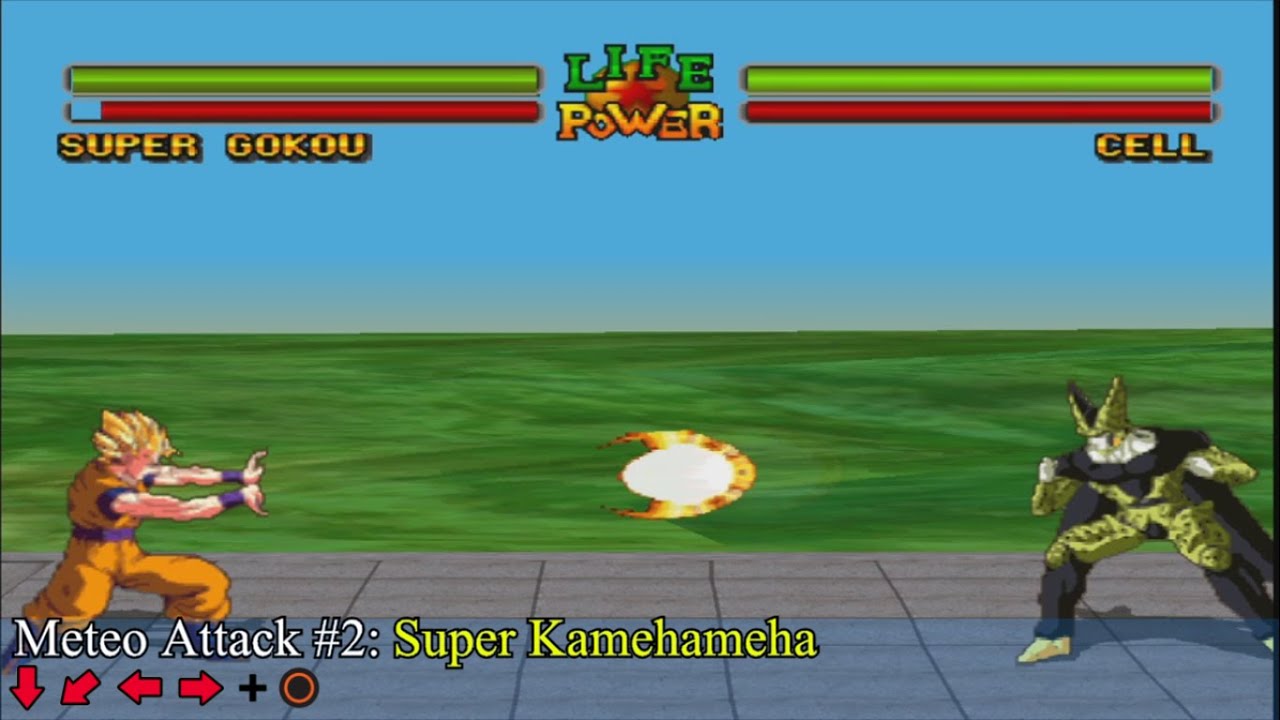 DRAGON BALL Z: Ultimate Battle 22 [Tutorial] - MOVES LIST