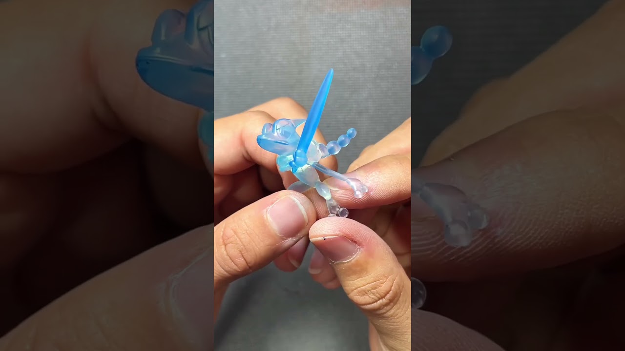 💦 &iexcl;Como pintar efecto agua transparente!  #deuscollector #3dprinting #aguatransparente