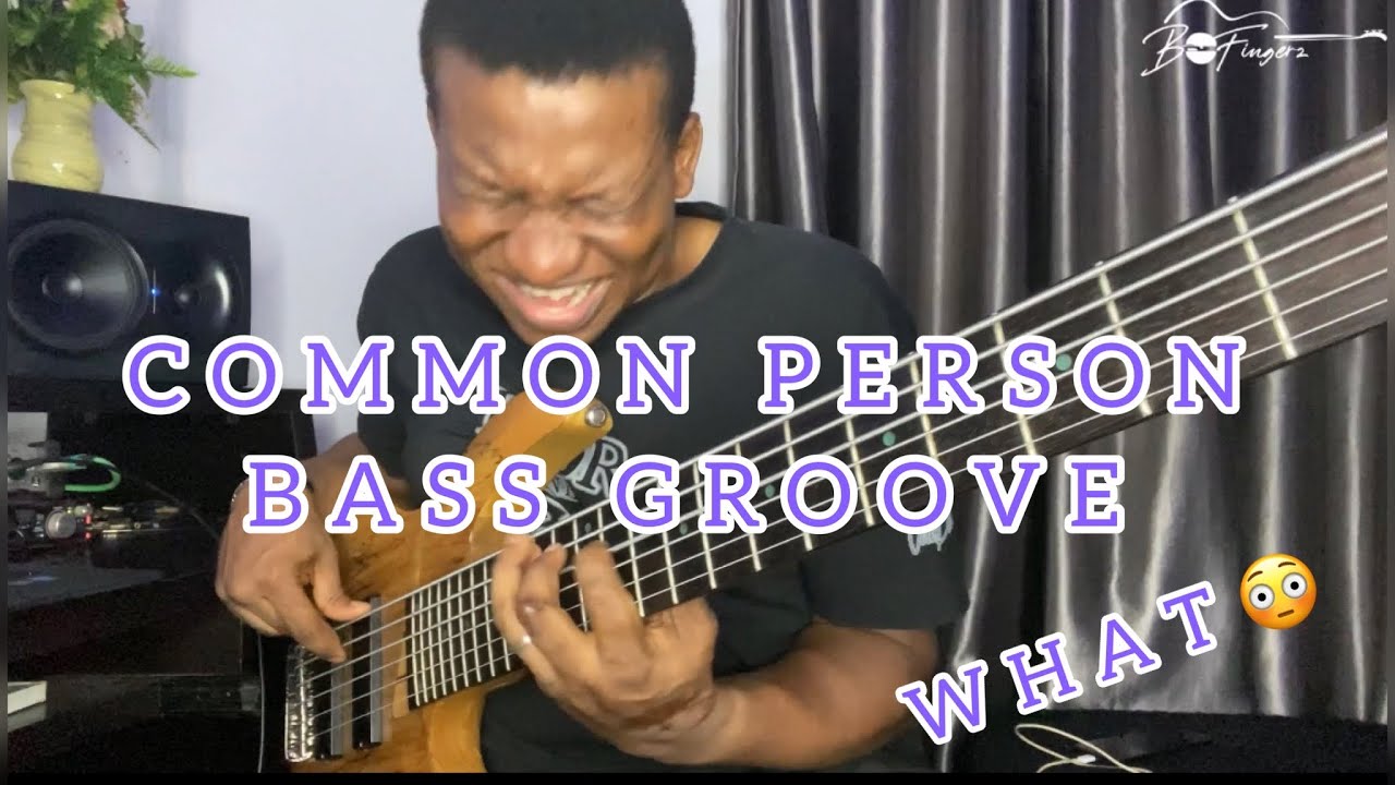 Common person - Burnaboy | Bass guitar cover