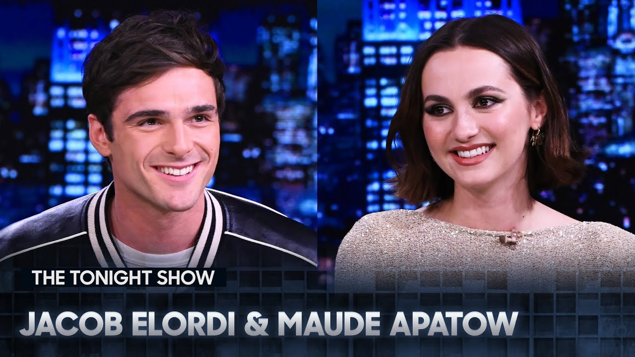 Jacob Elordi and Maude Apatow Discuss Euphoria Season 2 | The Tonight Show Starring Jimmy Fallon