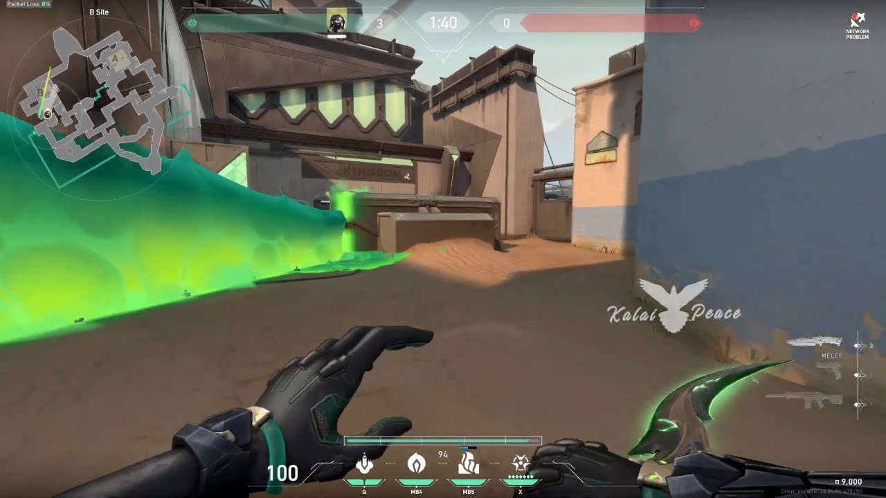 Viper toxic screen for Attacking B site from B long on Bind