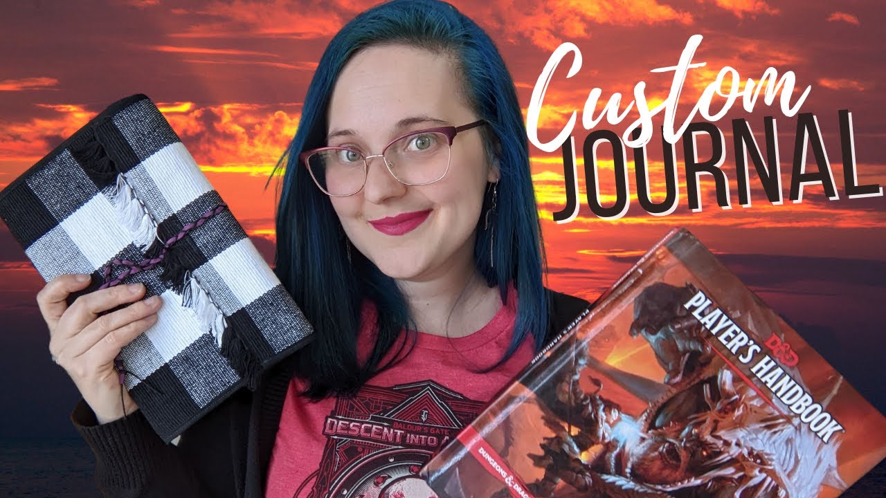 How to Make a Dungeons & Dragons Character Journal | Vlog