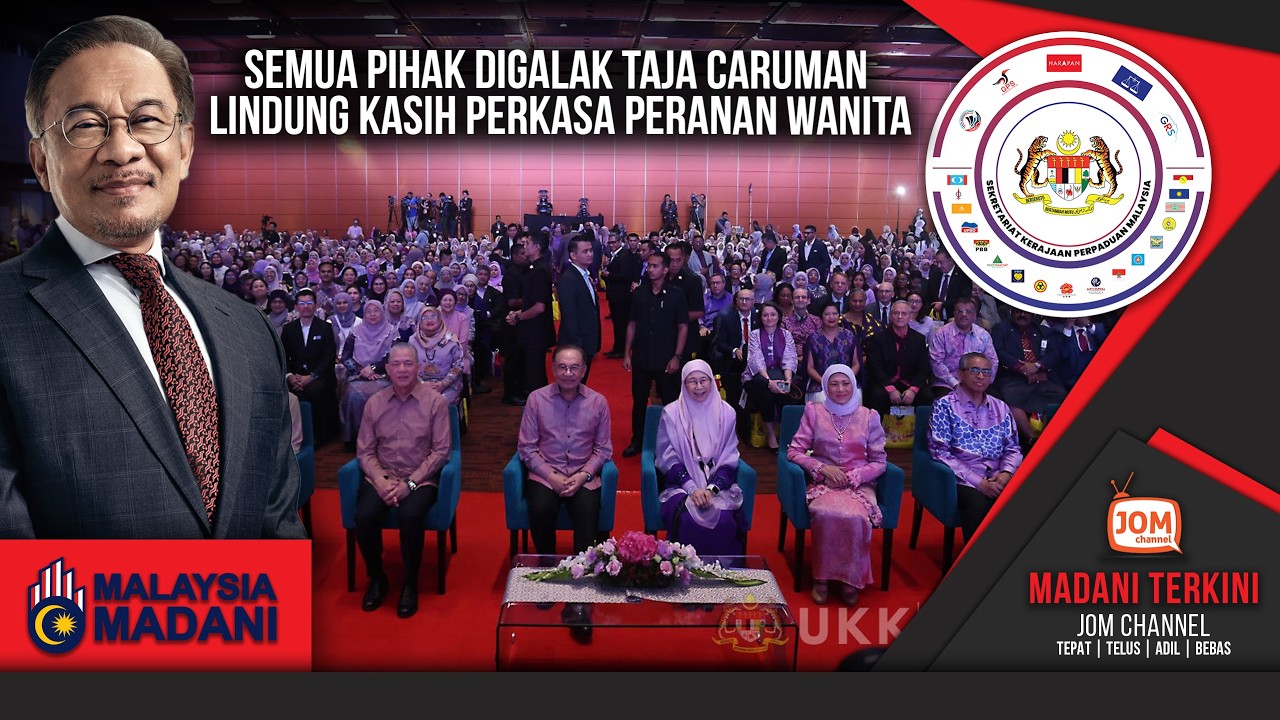 11.03.2026 - MADANI TERKINI | SEMUA PIHAK DIGALAK TAJA CARUMAN LINDUNG KASIH PERKASA PERANAN WANITA