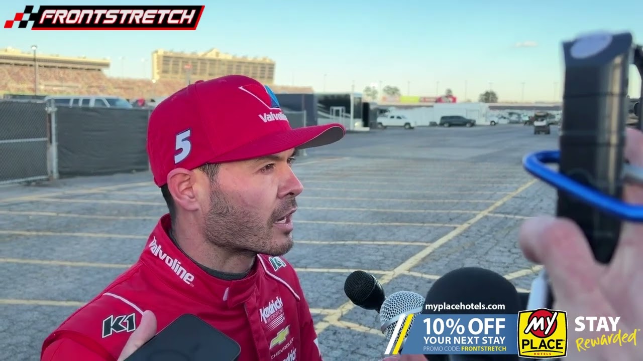 Kyle Larson on His Wreck With Shane van Gisbergen: 