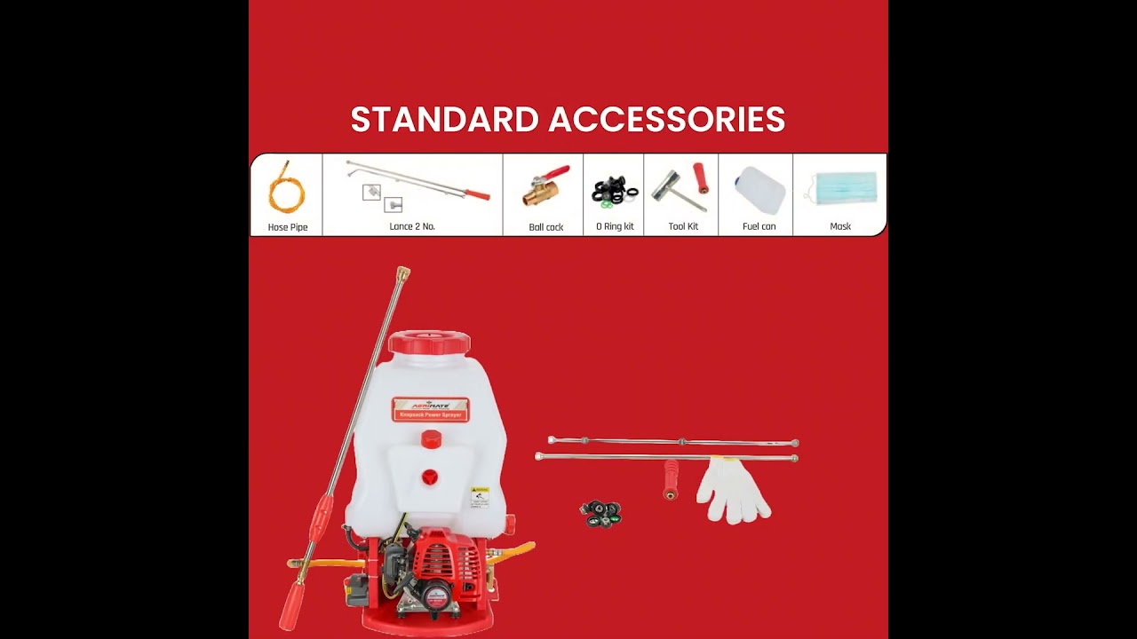 Knapsack Power Sprayer AM 708 NEO