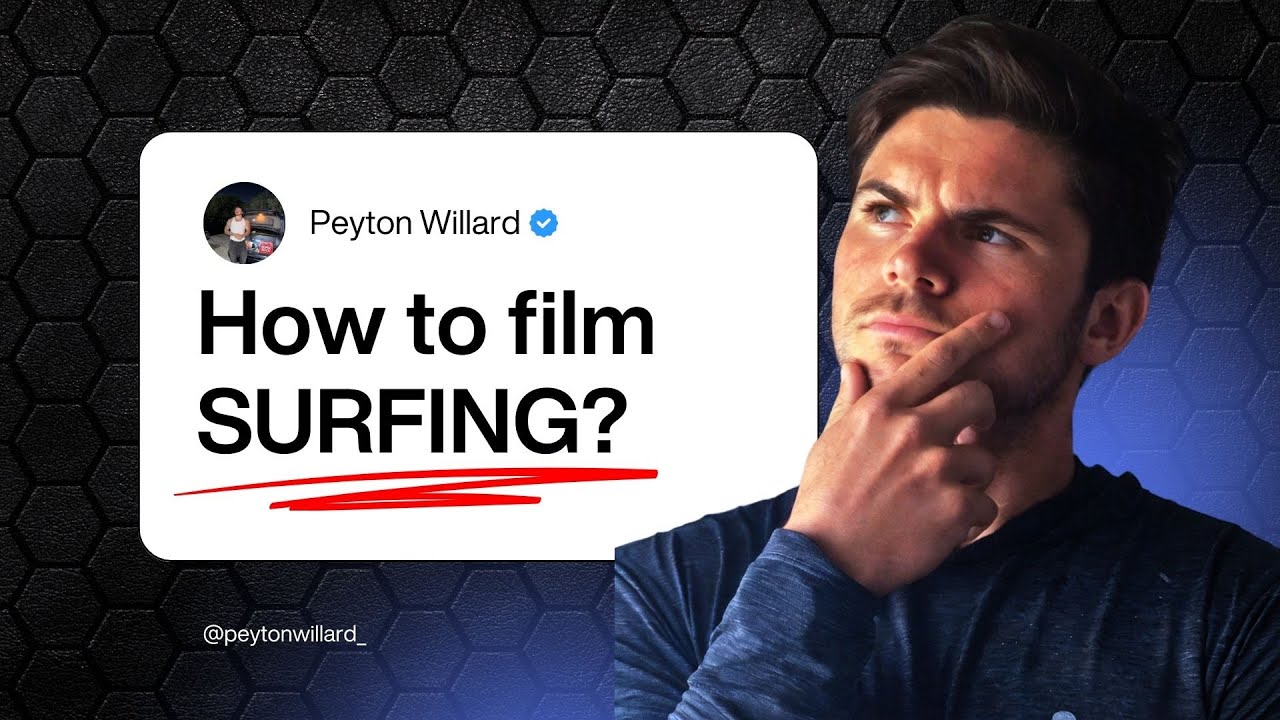 Beginners Guide To Filming Surfing