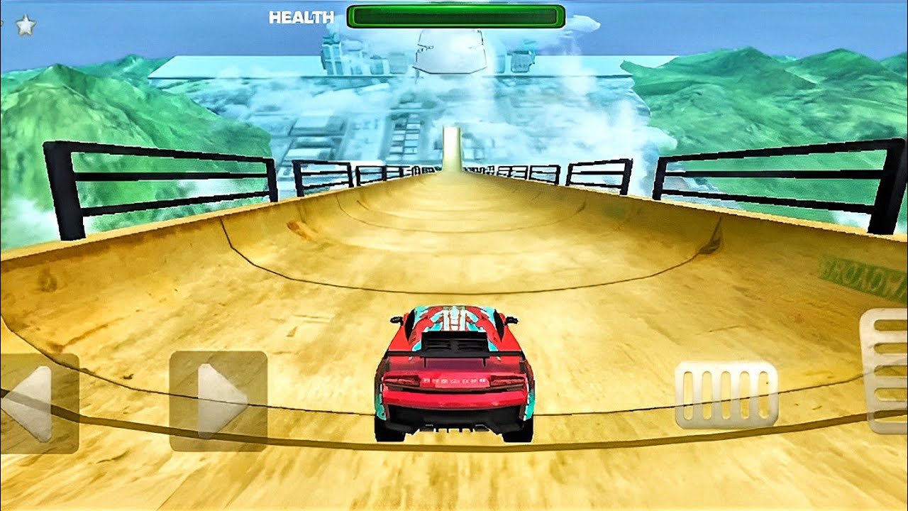 Lamborghini Mega Ramp Race | 