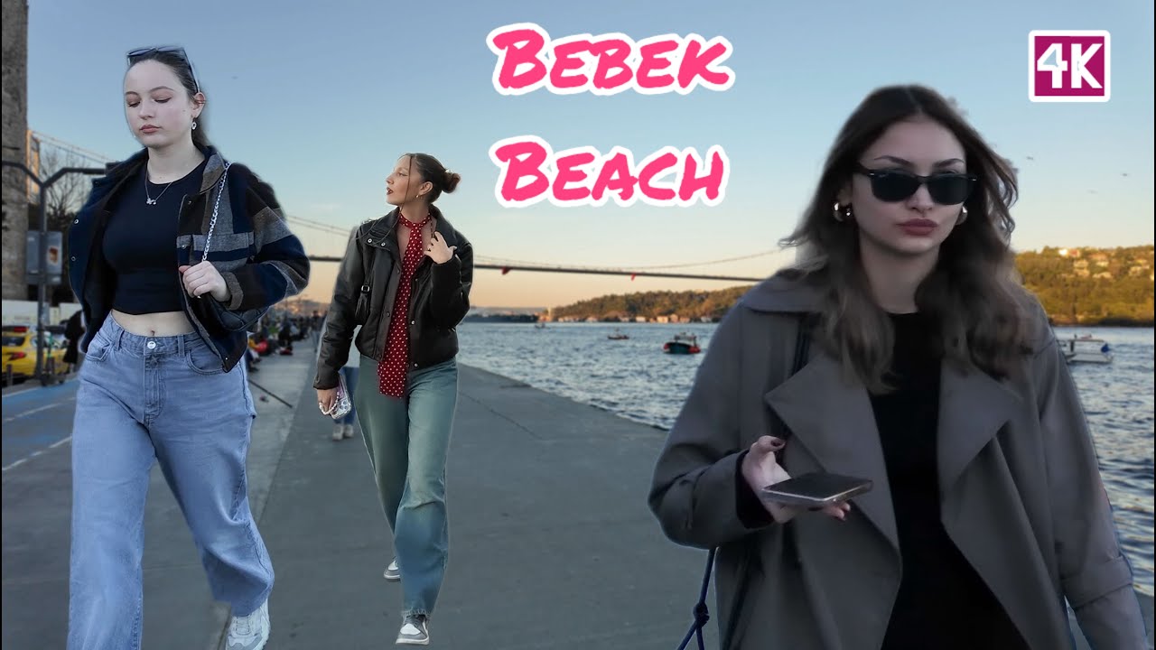 Bebek Beach | Istanbul 4K | Autumn 2025