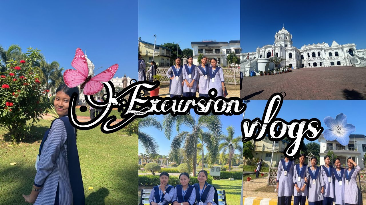 Khumpui academy school excursion tour🛤️🫶🏻 class 9 students 🪻 ✨//@sruudiaries