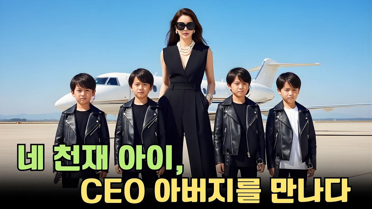 한밤의 실수로 태어난 4명의 천재, 재벌 CEO 아버지와 운명적 충돌!