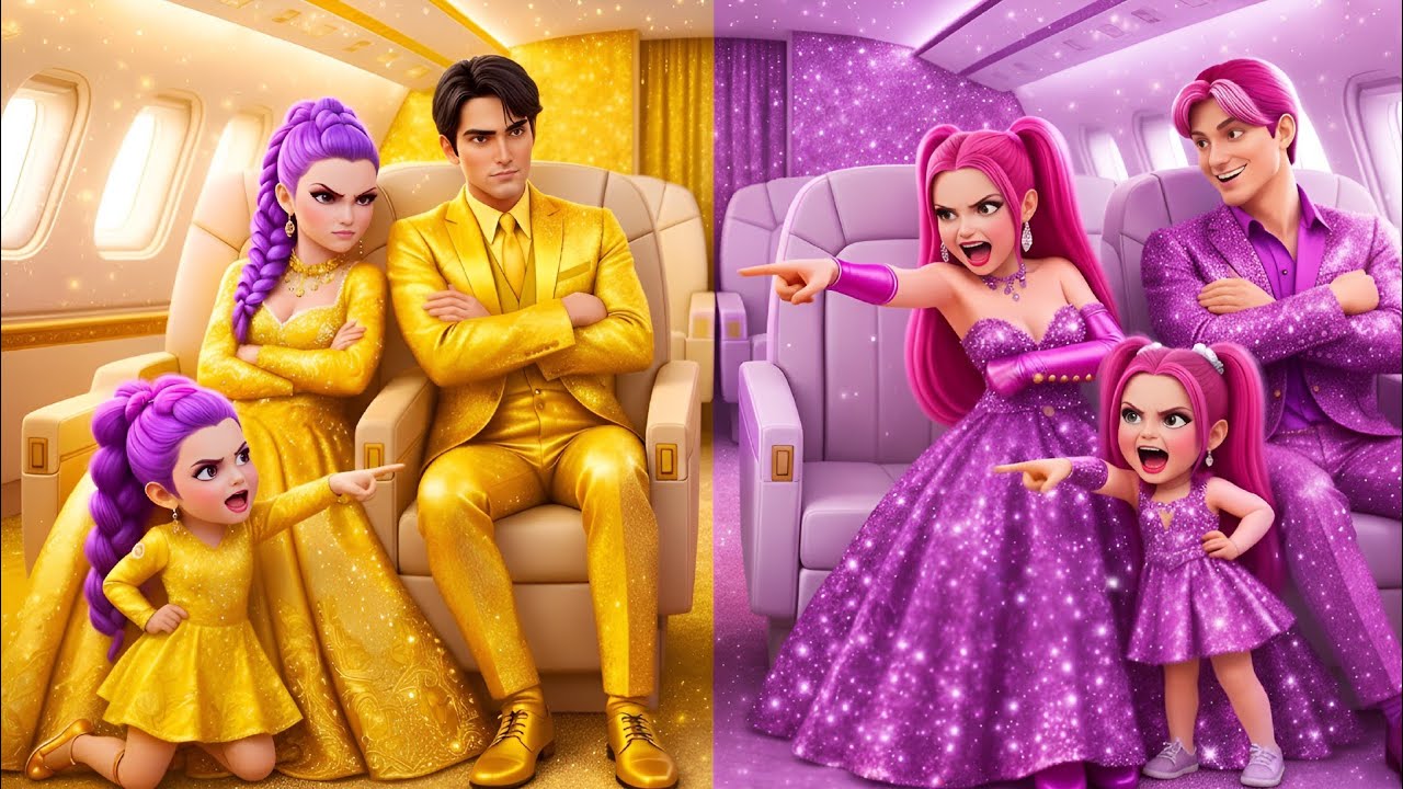 Golden Family VS Amethyst Family ✨💖 Who Rules the Luxury World? | KPOP Demon Hunters