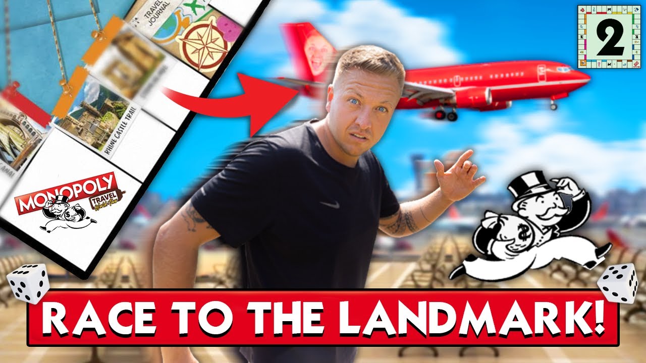 I Played Monopoly Travel Edition In Real Life - Episode 2