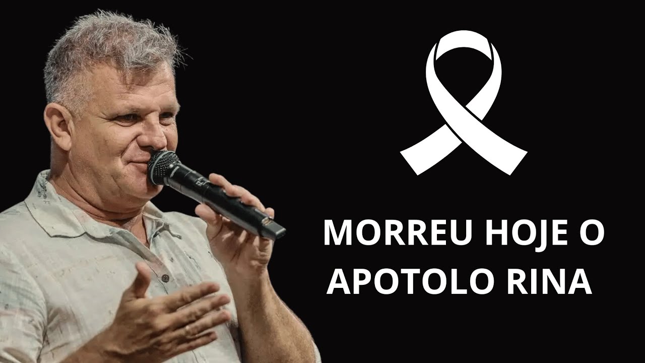 LUTO / MORRE O APOSTOLO RINA, FUNDADOR DA BOLA DE NEVE