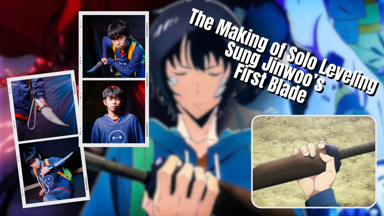 SOLO LEVELING Sung Jinwoo's First Blade (The Making Process)