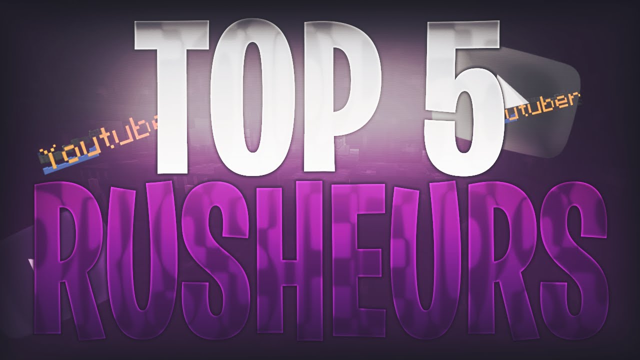 TOP 5 YOUTUBEURS EN RUSH SUR FUNCRAFT V2 (O_PetitBeurreV2,ByCreeps,BallPote,NuageFx,BADDZ)