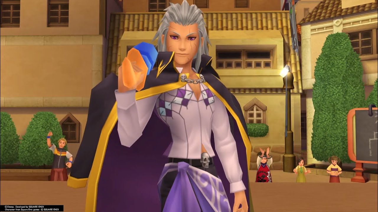 KINGDOM HEARTS Ⅱ FM HD ロクサス vs セッツァー