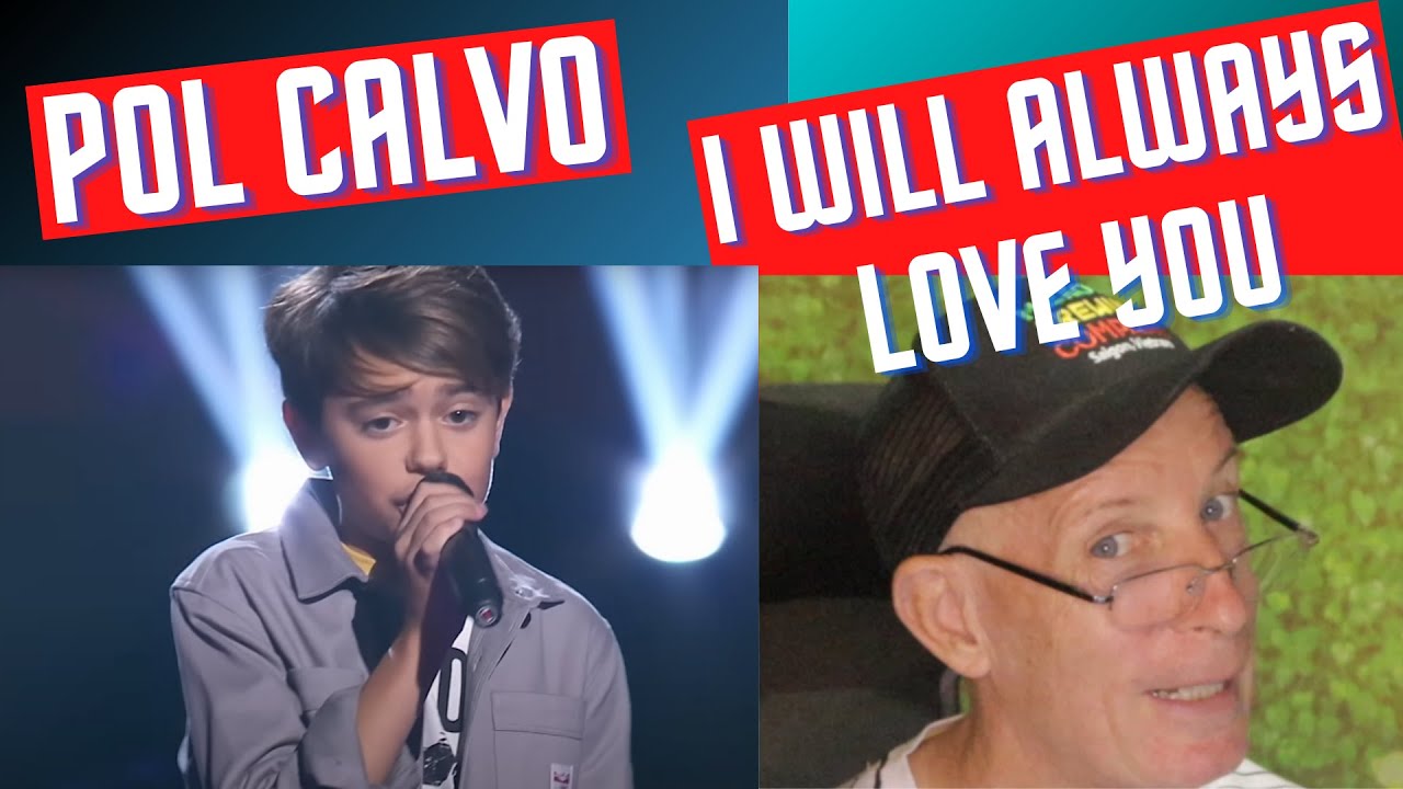 Pol Calvo I Will Always Love You reaction. This kid is going places...
