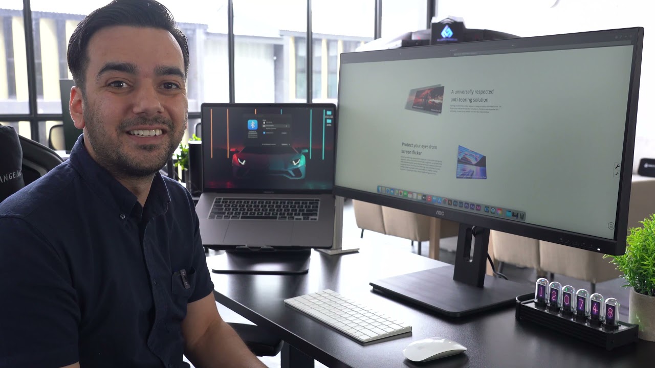 AOC USB-C Monitor U34P2C Unboxing by Rebels Squad