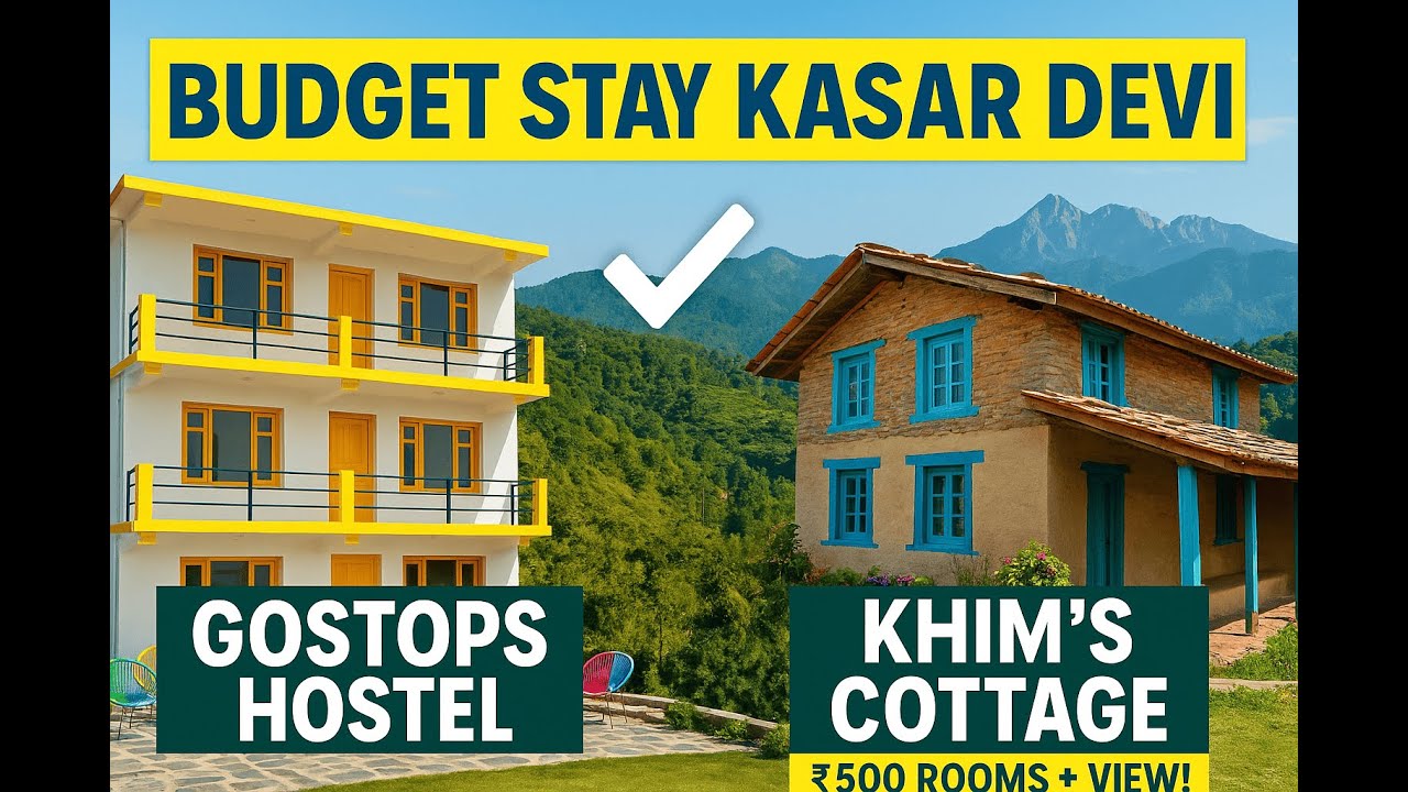 Best Budget Stay in Kasar Devi, Almora 🏔️ | Gostops & Khim’s Cottages Review