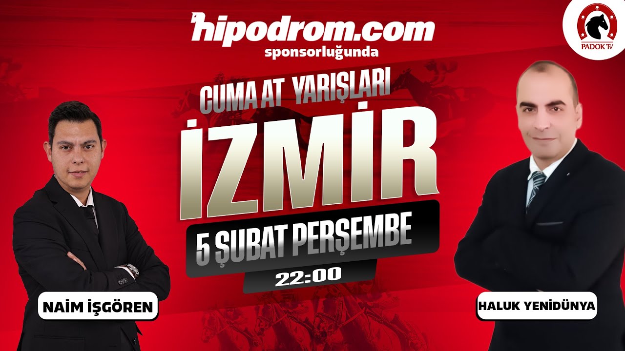 06 Şubat 2026 İzmir At Yarışı Tahminleri // Naim İşg&ouml;ren - Haluk Yenid&uuml;nya