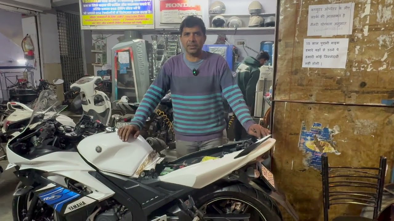 r15v2 Starting problem Solve, #vishwakarmaautocenter