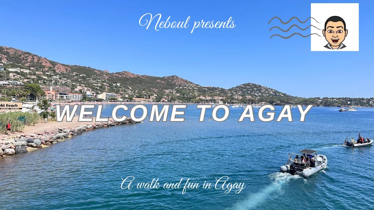 Live: Welcome to Agay, French Riviera South of France take 2