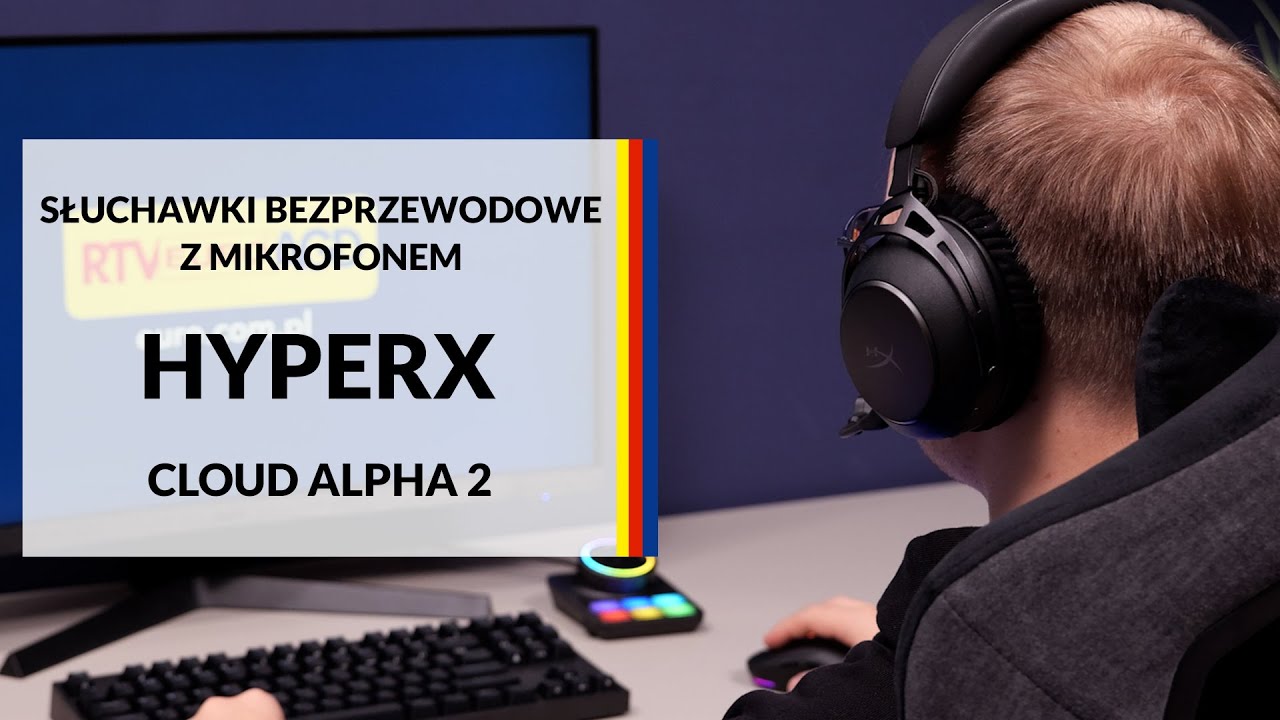 Słuchawki bezprzewodowe z mikrofonem HyperX Cloud Alpha 2 &ndash; dane techniczne &ndash; RTV EURO AGD