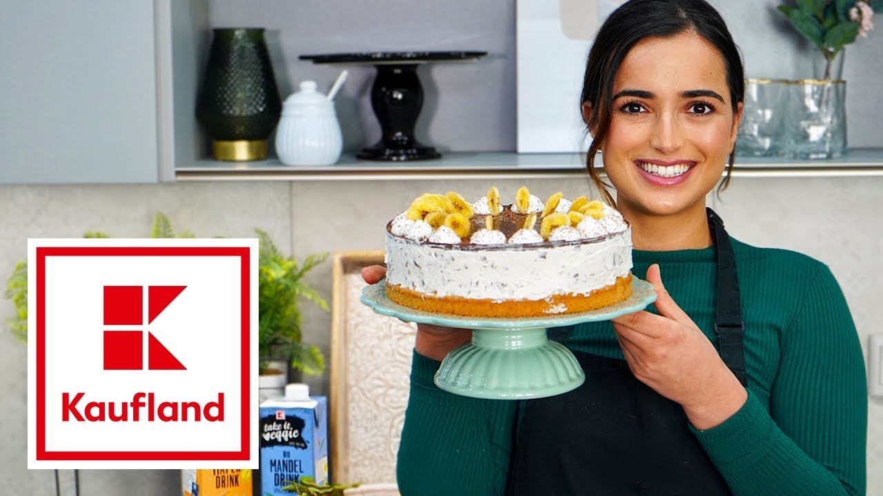Torten-Rezept | Vegane Bananensplit-Torte selber machen | Kikis Kitchen