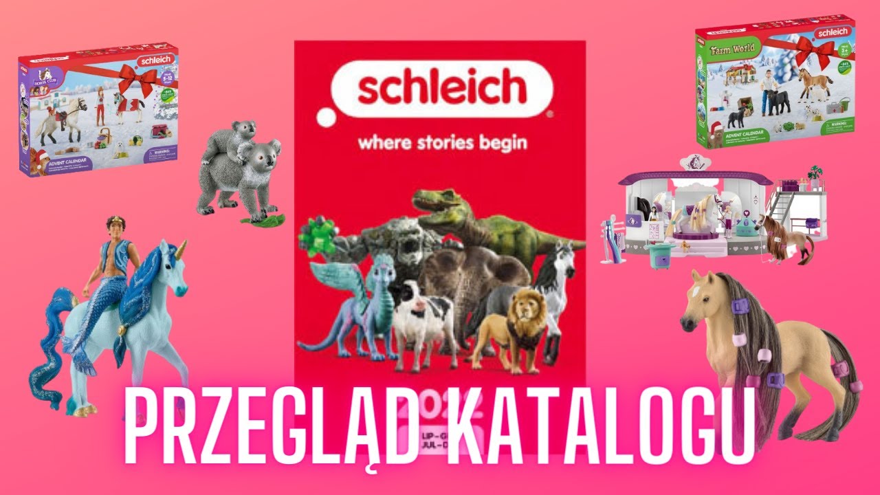 Przegląd katalogu #21 - Schleich 2022 (lipiec - grudzień) 🐎 🐾 💕
