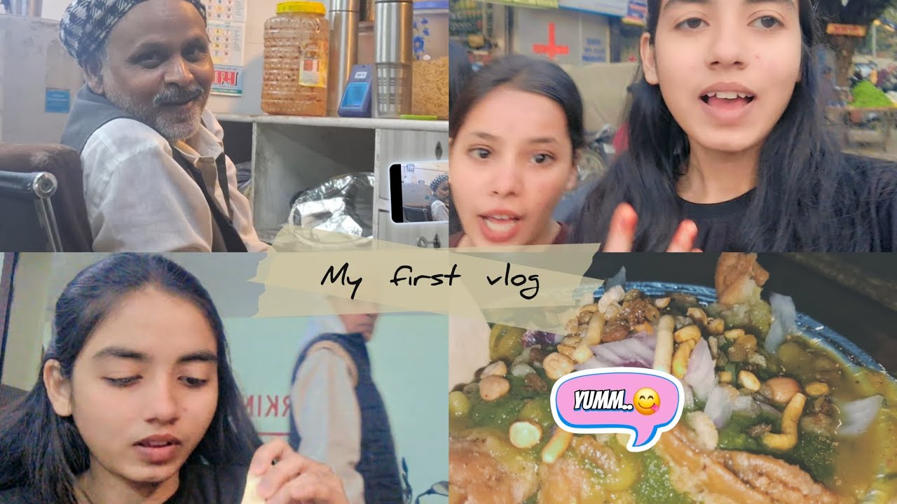 My first vlog💗🙈 We’ve found the best dhaba in Prayagraj😋 || fun vlog ||