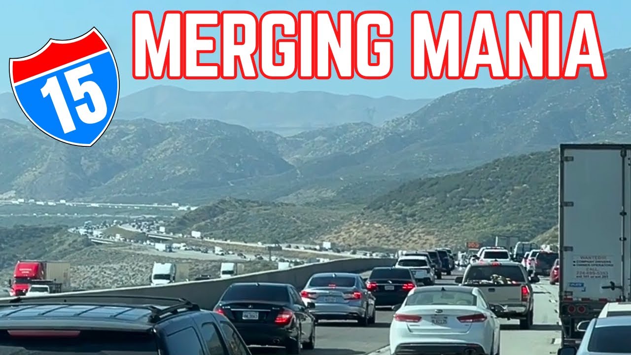 Trucking I-215 West and I-15 North to Cajon Summit -Trucking Life